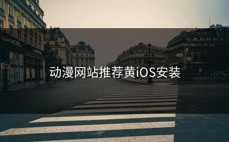 动漫网站推荐黄iOS安装